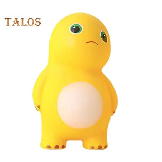1/2/3Pcs Light-up Cartoon Dinosaur Squeeze Toy Stress Relief Glowing Dino Pinch Sensory Toy Kids Adults Stress Ball Animal Fidget Toy