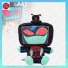 Hazbin Hotel Anime 3 Vee Plush Toys Alastor Plush Funny Fan Collectible Desktop Decor Gift Exquisite Desktop Decorative Item