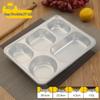 Qianxing 304 Stainless Steel Divided Lunch Plate