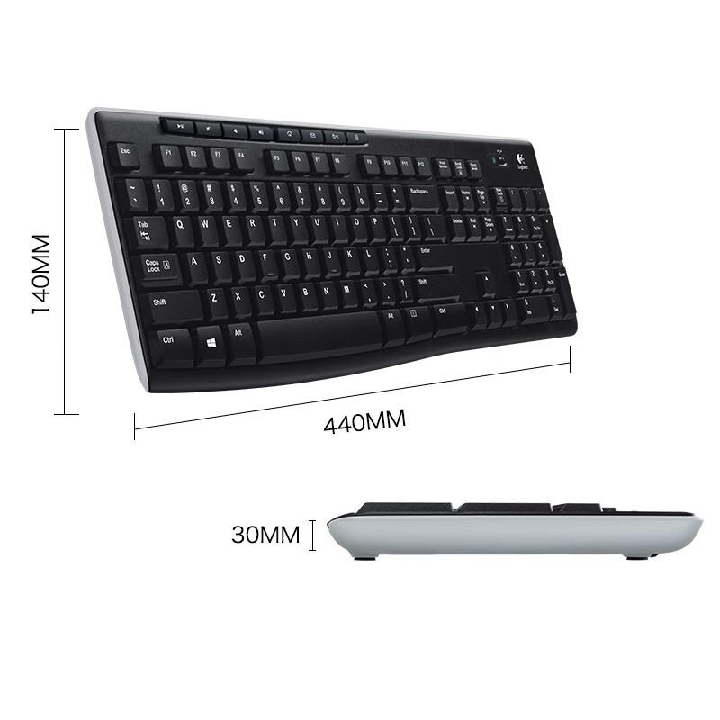Logitech K270 Full-Size Wireless Office Keyboard
