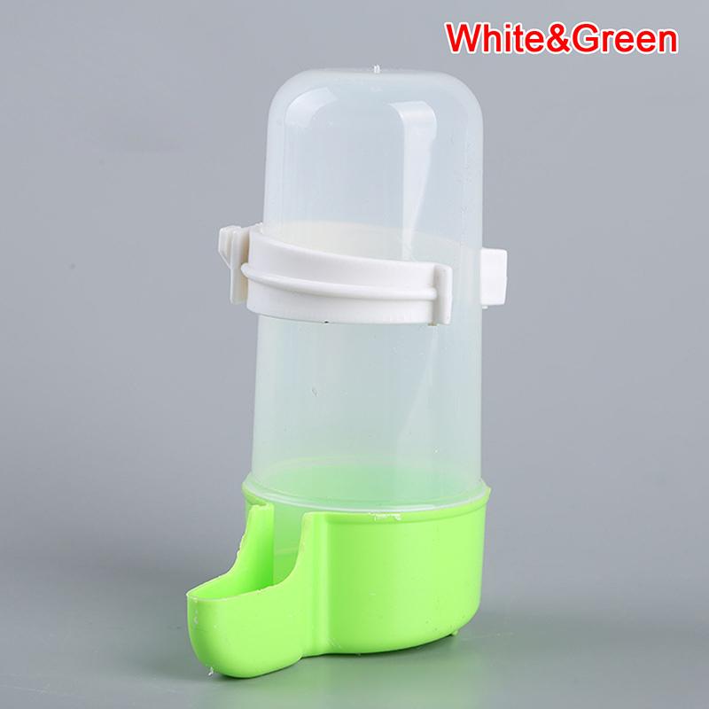 High Quality 1Pc Bird Feeder Plastic Food Water Feeding Automatic Drinker Parrot Pet Dispenser Drinking Cup Bowls Parrot Cage