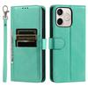 Case for 600 Lite 5G - Leather/PU, Green, With Card Holder