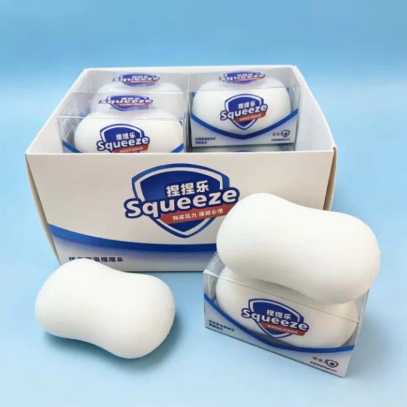 New Spot Decompression Soap Modeling Pinch Music Decompression Toy Simulation Soap Trick Shen Artifact Surprise Souvenir
