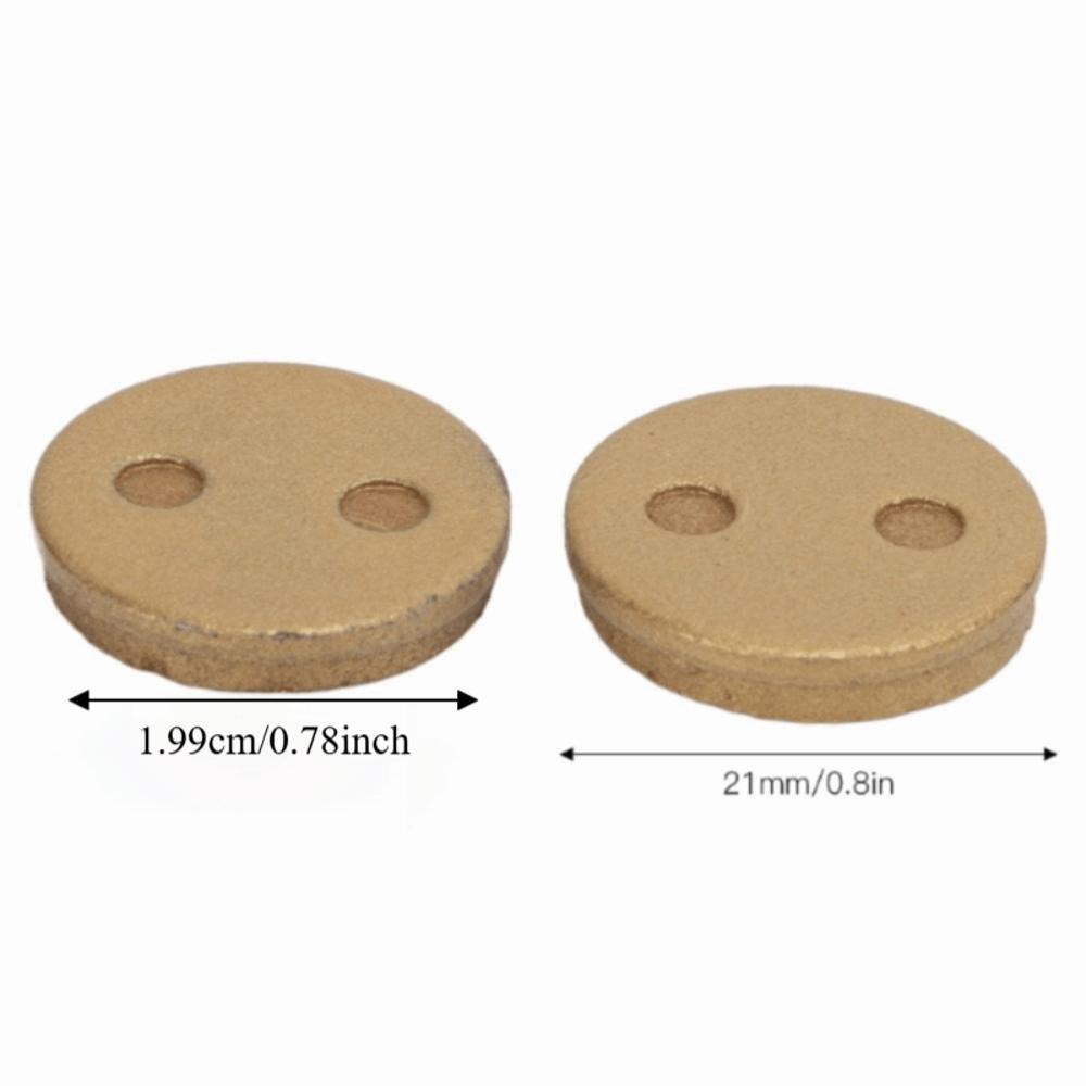 3 Pair 21mm Electric Scooter Disc Brake Pads Brake Pad Accessory for Xiaomi M365 Scooter Accessory