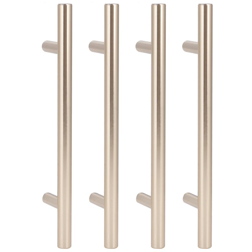 4Zestaw Klamka Ze Stopu Aluminium Złota Uchwyty do Szuflad Szafka Szafa OkuciaOtwór