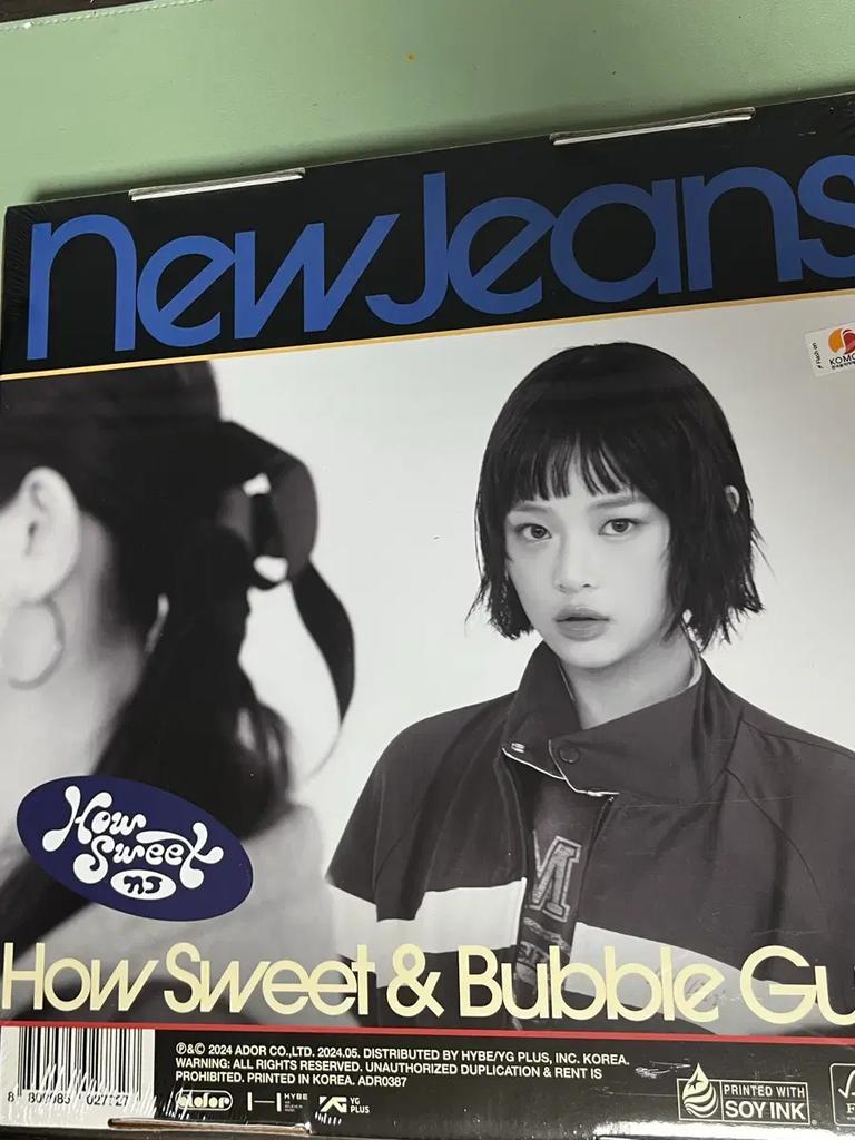 NEUE JEANS wie süß Album ungeöffnet Hani Version