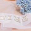 1pc Glitter Bead Bride Sash Bridal Satin Shoulder Strap Decor White Bachelorette Props Wedding Party Favors Supplies