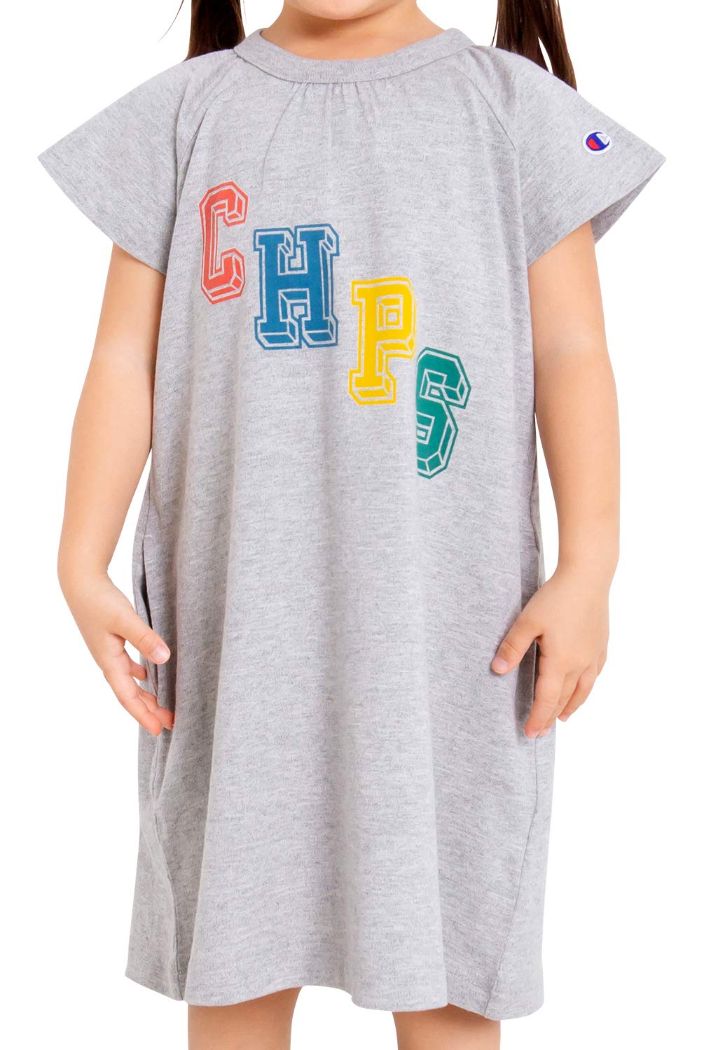 

One Piece GIRLS TODDLER CS6493 Oxford Gray Japan 120 to Japanese size [Champion] (equivalent 120)