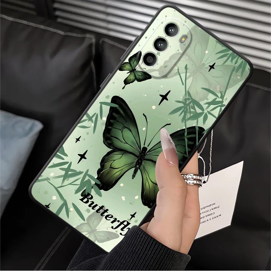 Creative Cartoon Butterfly Case for Motorola Moto G22 Edge40 G50 G32 G60s G71 G51 G73 G53 G30 Edge 20 Pro 30 Lite G52 Phone