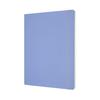 Moleskine Notebook Classic Notebook Soft Cover Plain XL Size wide x 25cm Hydration Blue QP623B42 (19cm long)