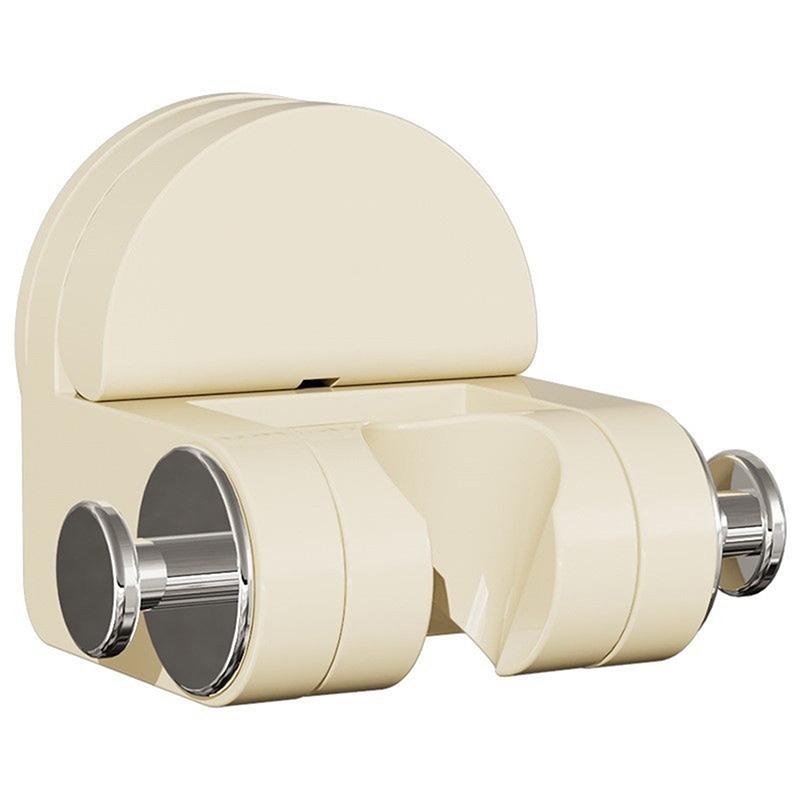 Wandmontierte Duschhalterung Hängebasis Stanzfreier Duschkopfhalter 360° Drehung Selbstklebender Duschdüsenhalter Küche