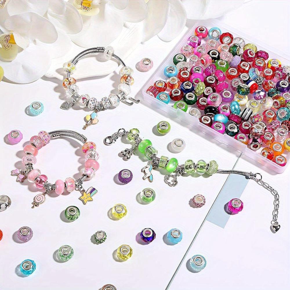 6/16/32 Harzperlen im zufälligen Stil mit großem Loch, kreative Persönlichkeit, Dekorationsperlen, Intervallperlen, DIY-Schmuck, Haarschmuck, Halskette, Armband, Fußkettchen