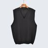 V Neck Sleeveless Loose Plus Size Ladies Vest Idle Style Ice Silk Knit Casual Women's Clothing Easiest for Match Bandage Dress Vest Top