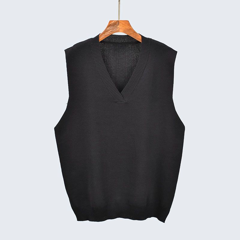 V Neck Sleeveless Loose Plus Size Ladies Vest Idle Style Ice Silk Knit Casual Women's Clothing Easiest for Match Bandage Dress Vest Top
