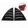For Mercedes Benz S Class W223 S350L S400L S450L S500L 480 580 680 2021-2026 Car Rear Window Triangle Shutters Louver Cover Trim