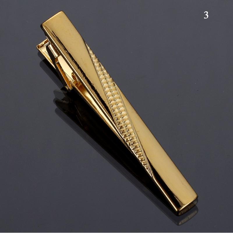 New Fashion Men'S Tie Clips Metal Necktie Daily Business Wedding Ceremony Tie Clip Pin Men Fashion Party Jewelry Accessories Gif