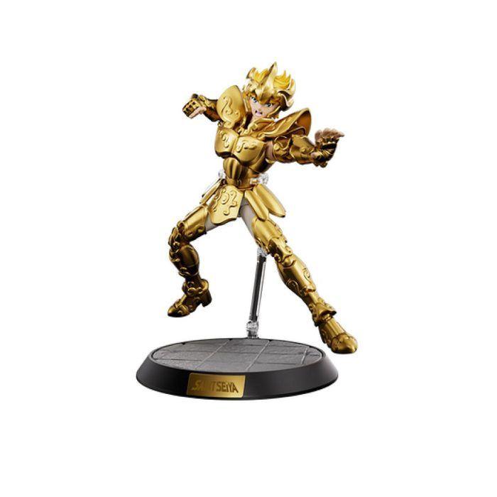 Figurine - BLOKEES - 75003 - Saint Seiya Leo Aiolia - Armure dorée - Pré-peinte, articulée