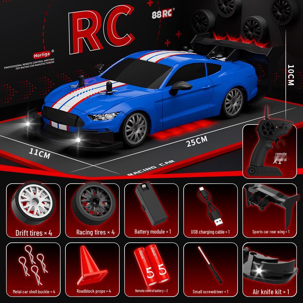 AE86 High-Speed 4WD RC Drift Racing Car - Professional Remote Control GTR Toy