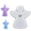 Large Silicone Mould Featurings Easter Cherub Shape Perfect For Creative Candle Project for Easter Family Celebration,