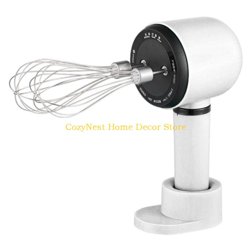 

92MF Double Head 20W Electric Whisks With 1200mAh Battery For Baking And Cooking білий