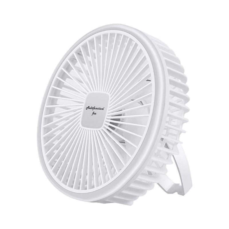 Portable Camping Fan with Tripod, Long Battery Life, Dual-Use Hanging or Standing, Large Wind Power, and Night Light