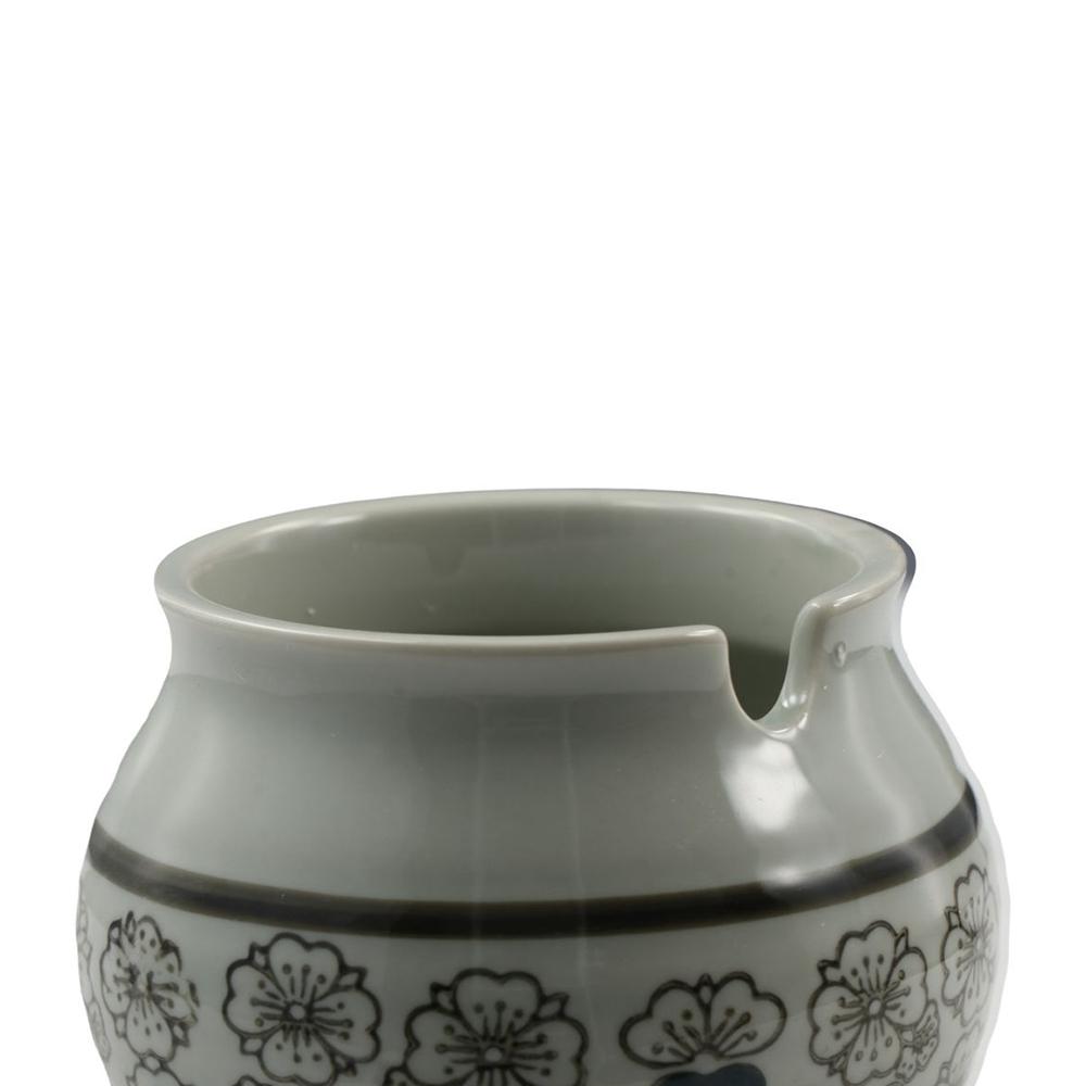 With Lid Ceramic Lard Jar Chinese Traditional Japanese-Style Spice Jars Salt