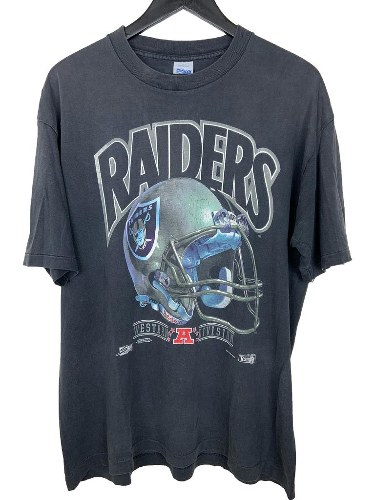 26 1992 Los Angeles Raiders NFL Football Maglietta Unisex nera di base cotone NH1361 Maglietta Unisex