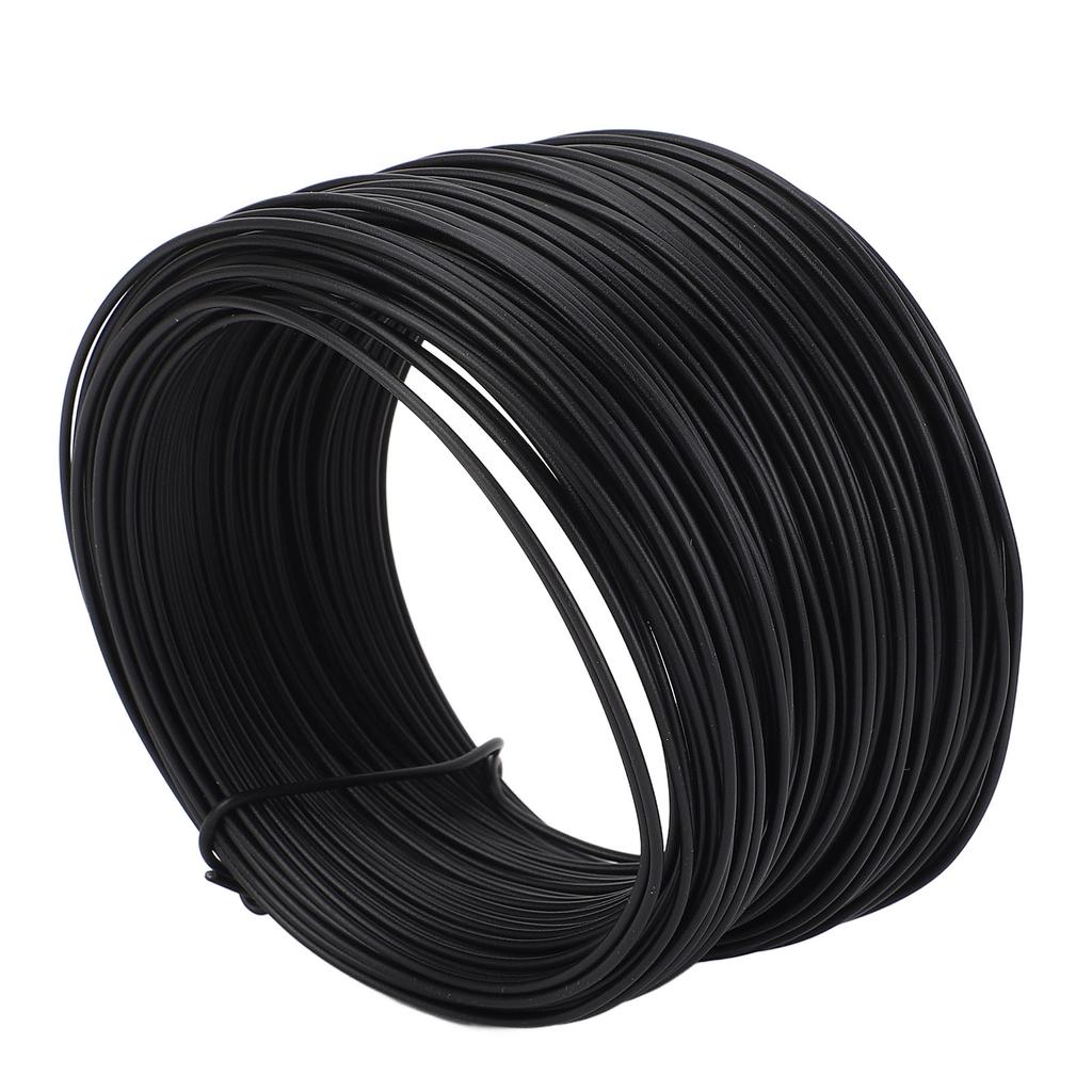Electro Galvanized Iron Wire 0.9 40m Round Sturdy Flexible PVC Coated Binding Tie Wire