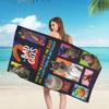 Cartoon T-The B-Bad Guys Microfiber Beach Towel Absorbent Quick dry Soft Yoga Swimming Resort Mountain Climbing Towel