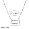 Collana in Acciaio Inossidabile con Ciondolo a Cuore, Nuvola, Fiore e Uccello in Zircone Colorato