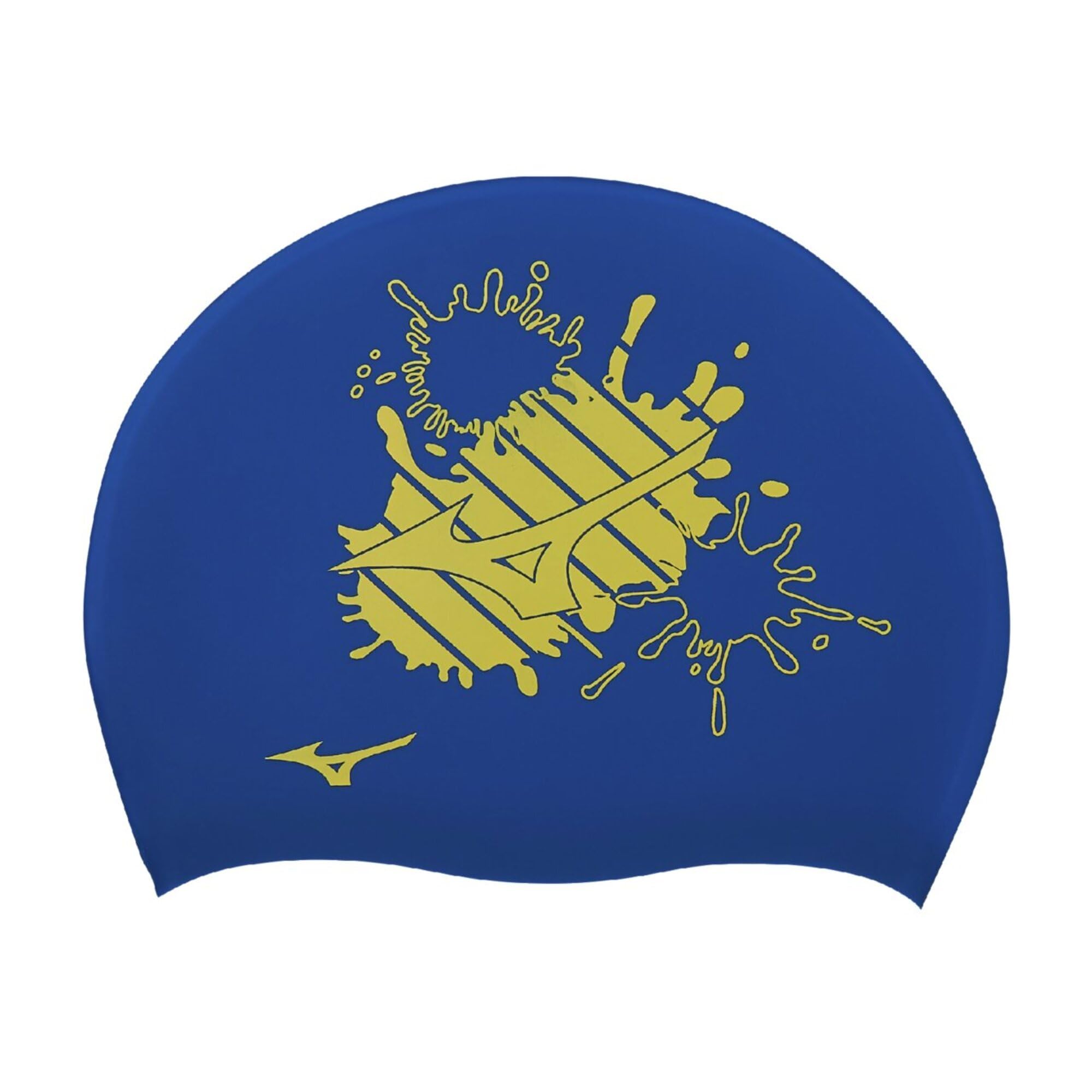 

MIZUNO N2JWC540 Silicone Swim Cap for Competitive One Size Fits Surf Blue Swimming, Unisex, All,