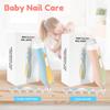 Nail File Quite Compact USB Charging Baby Toenails Clipper With LED Light Adjustable Speed Electric Fingernails File for Newborn