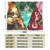 My Hero Academia Deckenbezug Anime Flanell Überwurfdecken Haus Sofa Tragbar Weich Warm Bettwäsche,