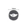 1PC Real Carbon Fiber Car Steering Wheel Decoration Sticker For Mini Cooper F54 F55 F56 F57 F60 Car Interior Accessories