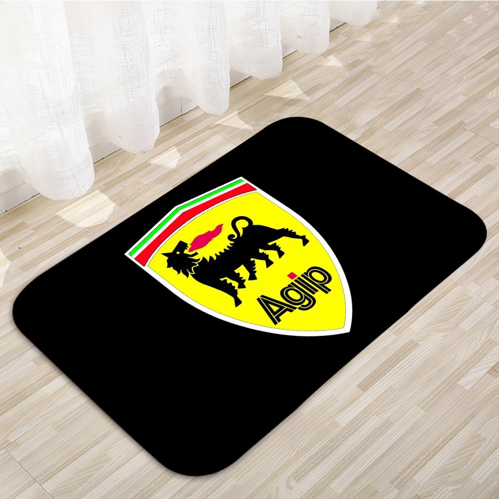 

Agips Eni Racing logo Floor Mats Home Carpet Door Mats Modern Decor Carpet Bathroom Anti-Slip Floor Mats 641 40cmx60cm