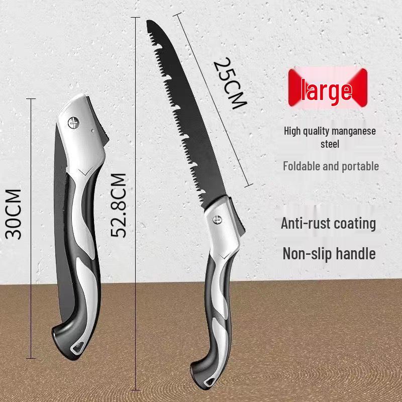 Handmade Quick-Folding Hand Saw for Woodworking & Tree Felling