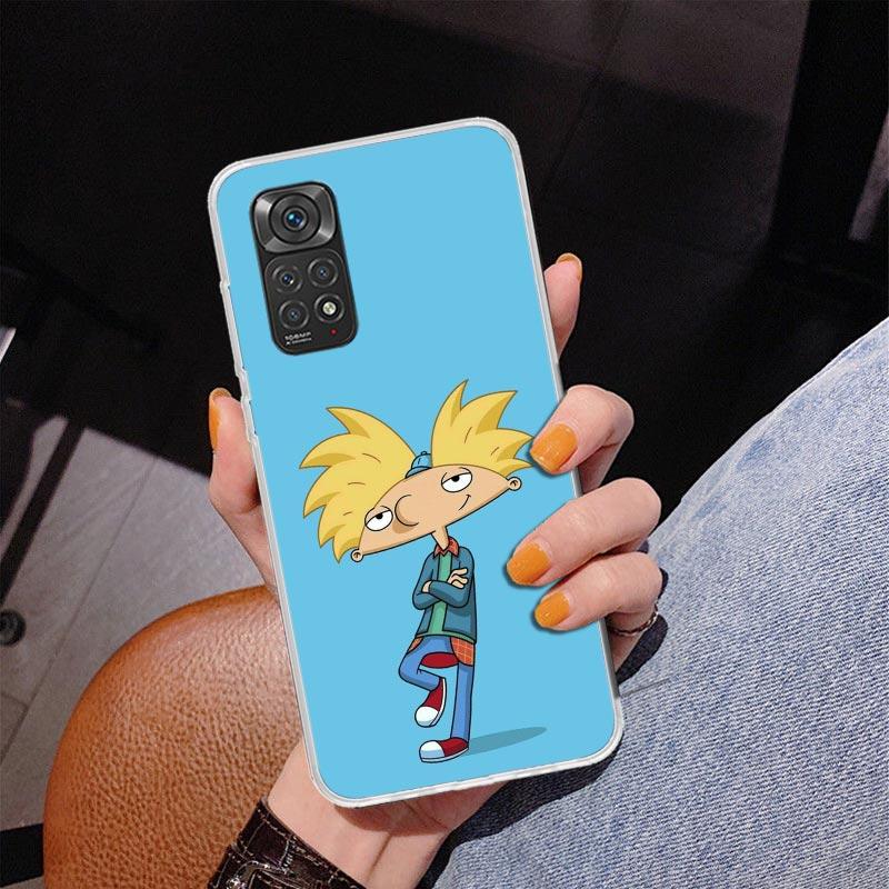 

Cartoon Hey Arnold Fondos Phnoe Case for Phnoe Case for Xiaomi Redmi Note 15 14 14S 13 Pro Plus 12 12S 11S 11E 10S 10 11T 5G Uni Redmi Note 13 Pro 5G