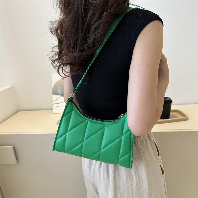 Summer new bag women's niche trend shoulder bag casual commuter handbag fashionable simple armpit bag