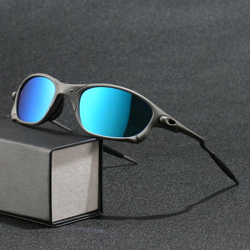 Unisex Oval Full Frame Polarized Sunglasses Outdoor Cycling Fishing Sports