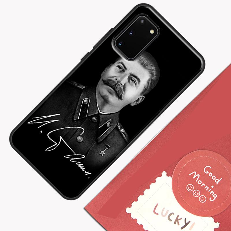 Stalin Soviet Union Phone Case For Samsung Galaxy S23 S26 Ultra S20 S21 S22 S24 S25 Plus S10 S25 FE Cover Shell