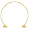 Double Wedding Arch Gold 220 X 45 X 200 Cm Steel