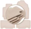 PREMIUM Beige Floor Mats For: Toyota RAV4 IV Hybrid 2013-2019