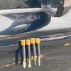 4Pcs Anti-Slip Tap Down Pen Aluminum Alloy Grip Dent Repair Tool Tip Scratch Free Tool