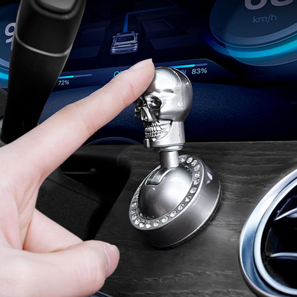 Button Start Rocker Gothic Metal Skull Universal Lever Starter Button Cover For Trucks RVs Boats Vehicle Engine Outdoor Trip