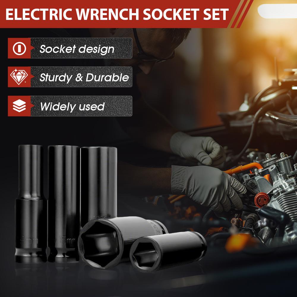 Elektrischer Schraubenschlüssel-Steckschlüsselsatz