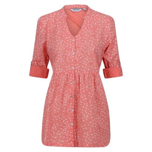 Regatta Womens/Ladies Nemora Birds Cotton Blouse