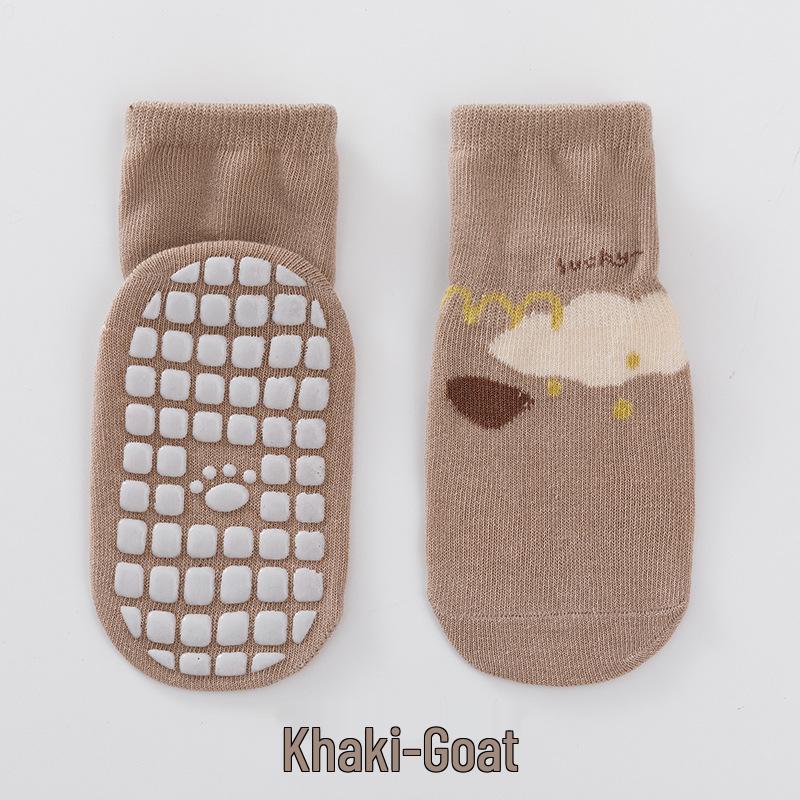 25 Pairs of New Spring Cartoon Dot Baby & Toddler Combed Cotton Socks