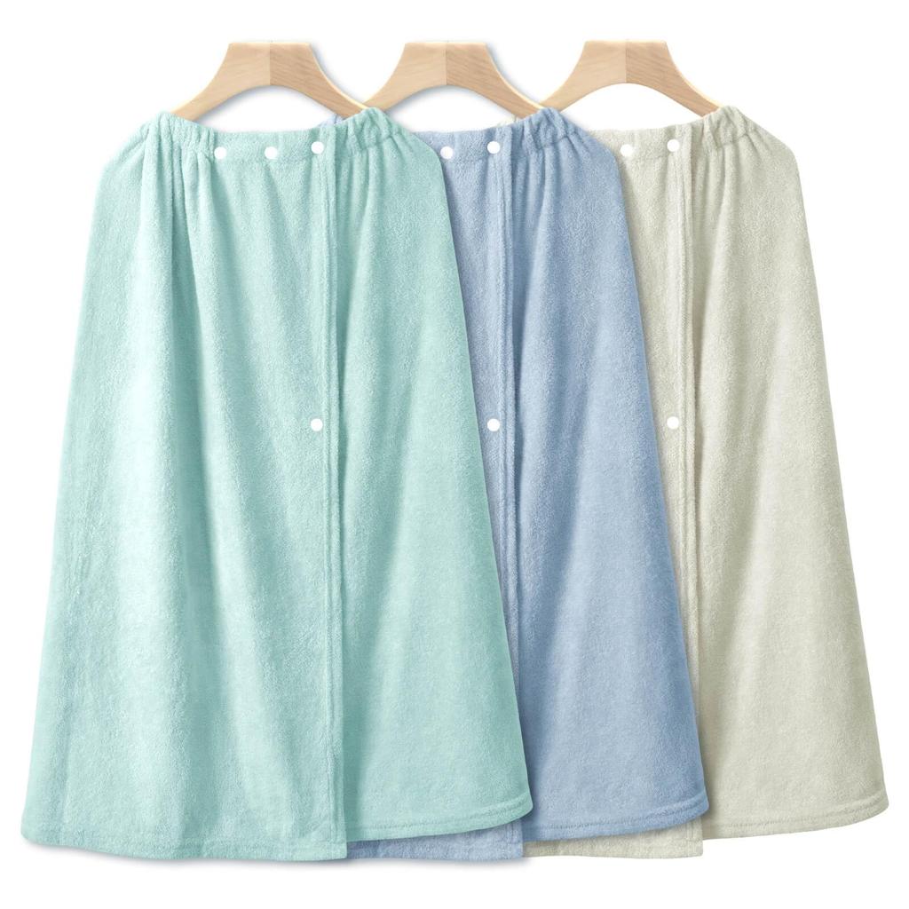 Adult Wrap 80cm Large for Boys and Suitable for Wearable Bath Towel Towel, Length, Size, Absorbent, Quick-Drying, Lightweight, Soft, Plain, Gray,