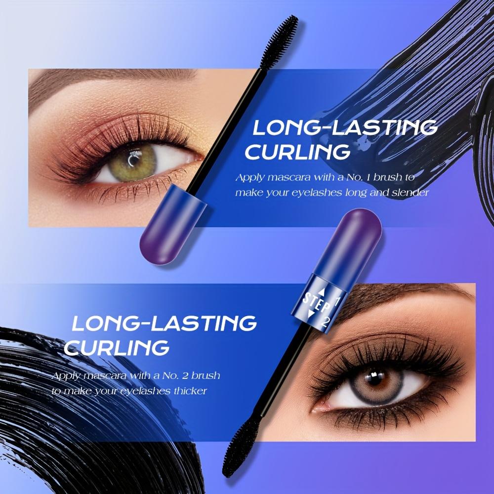 This Two-In-One Mascara Lengthens, Curls, and Thickens While Being Waterproof, Sweat-Resistant, and Long-Lasting Without Smudging or Fading