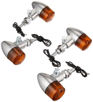 KITACO Turn Signal Kit Rocket Mini Aluminum YB-1/YB-1FOUR Ground/Amber 830-0402031